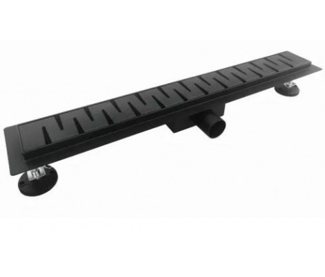 Трап-лоток 70 см черный сухой, гидрозатвор BAD467002BK TIM