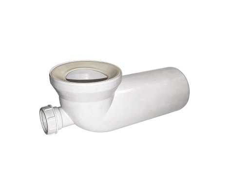 Труба фановая 110* 90 угловая с отводом 40 мм С-4910 Орио Труба фановая 110* 90 угловая с отводом 40 мм С-4910 Орио