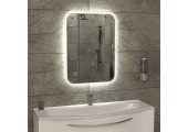 Зеркало 60*80 LED подсветкой 6000К 9,6 Вт/м с сенс.выкл., унив. крепление 341ску КЗСК