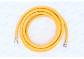 Шланг ЖЕЛТЫЙ газовый   1/2 ГШ  400 см              ЮФОКС      (30)