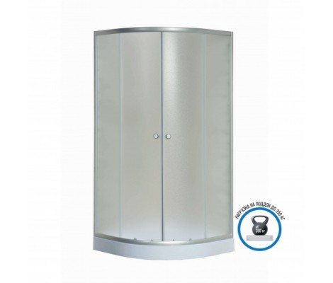 Душевой уголок NG-007-14 900х900х1950 низкий поддон стекло Niagara