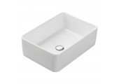 Раковина накладная на столешницу Mila прямоугольная, белая 500x190x350 Roca Раковина накладная на столешницу Mila прямоугольная, белая 500x190x350 Roca