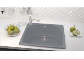 Мойка керамогранитная U - 408 - 309 темно-серый Ulgran