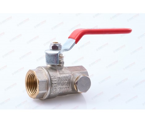 Кран шаровой с дренажем и воздухоотводчиком 1/2