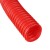 Труба гофрированная CorrugatedPipe 16 мм красная Dn 25 мм 50 м Heisskraft