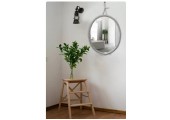 Зеркало круглое Вестерн D650 декор-канат Silver Mirrors