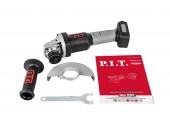 Углошлифовальная машина аккум.Б/Щ PWS20H-125A P.I.T SOLO (20В, 115/125мм, 7000об/мин, БЕЗ АКБ и ЗУ)