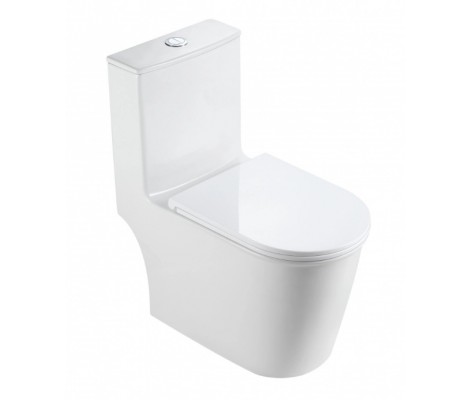 Моноблок R22, безободковый, с сиденьем полипропилен, SC, белый REDO Моноблок R22, безободковый, с сиденьем полипропилен, SC, белый REDO