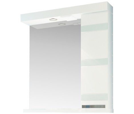 Зеркало Fantasy 70 белое дерево Eva Gold