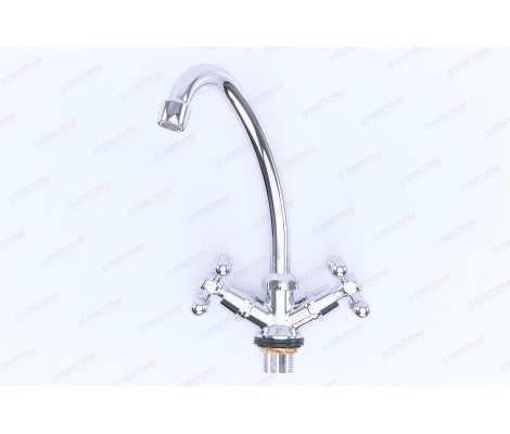 Смеситель д/кухни BELMIX Z0405 (буксовый, ГАЙКА)