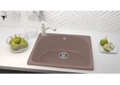 Мойка керамогранитная U - 408 - 307 терракот Ulgran