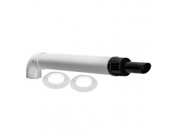 Коаксиальная труба конденсационная коаксиальная 60х100(ПП-Ал)-850 антиобледенительный универсальный