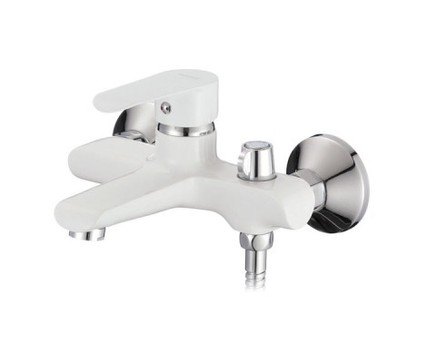 Смеситель для ванны Colorado 009 короткий &Oslash;35 белый Euro Mixxus