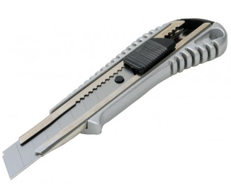 Нож технический 18мм металл USP