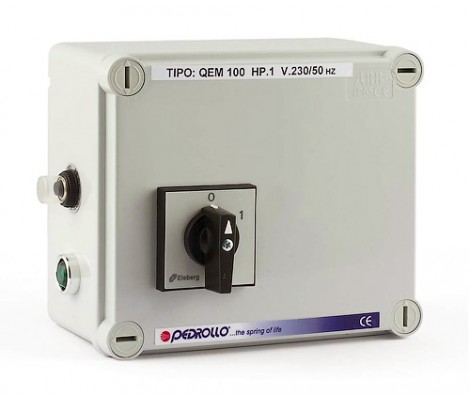 Пульт QEM 300 2.2Квт/1&Oslash; Pedrollo