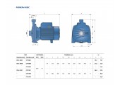 Центробежный насос поверхностный CPm 190 Pedrollo