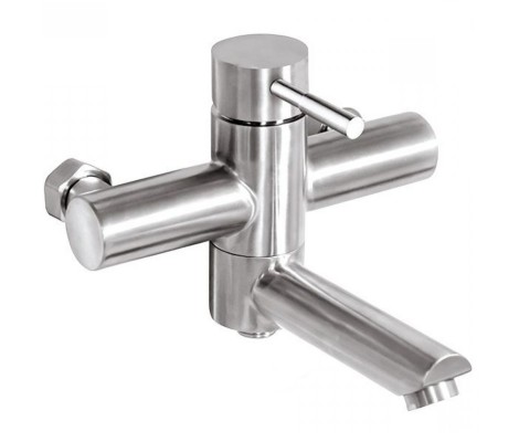 Смеситель для ванны SUS-009 Euro из нержавеющей стали Zerix