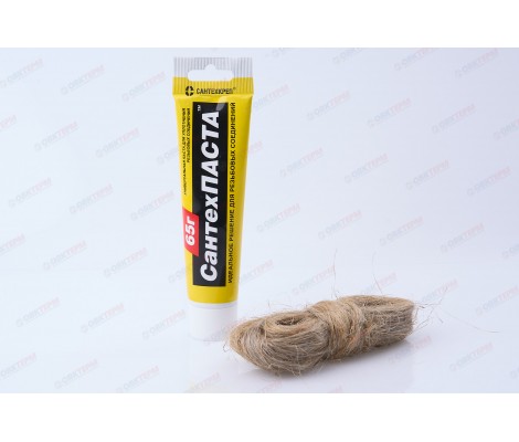 Сантехпаста 65г+ Лен 14г Veles Сантехпаста 65г+ Лен 14г Veles