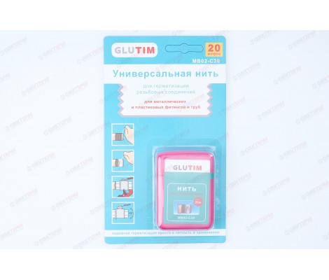 Фум нить уплотнительная MB02-C20 20м TIM