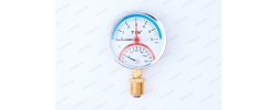 Термоманометр 6 bar нижнее подключение Y-80-6 TIM