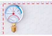 Термоманометр 6 bar нижнее подключение Y-80-6 TIM