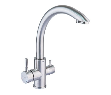 Смеситель д/кухни под ФИЛЬТР НЕРЖ/СТАЛЬ CHAMPION SUS-021