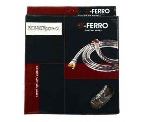 Шланг для душа F01 растяжной 1,75-2,25м G-Ferro 