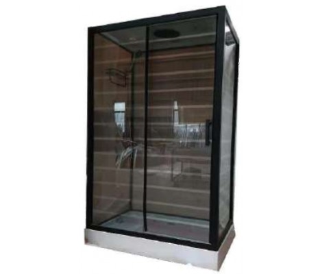 Душевая кабина 56 120*80*212 стекло 4мм, низкий поддон Дана