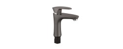 Смеситель для умывальника PLAMIX CEZAR-001 SET Graphite