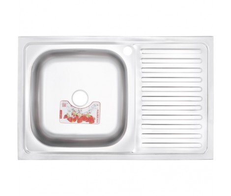 Мойка накладная Z8050L-06-160E Satin Zerix