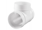 Тройник круглый пластмассовый 150 ТП Эвент