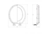 Сиденье для унитаза AQUA-Prime FLAT 0501 белый