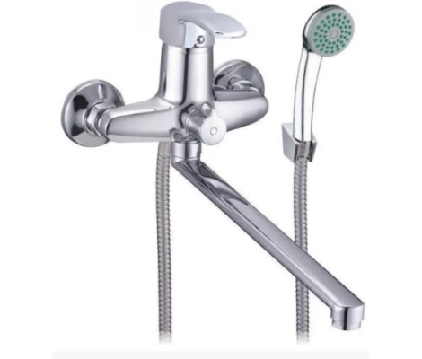 Смеситель для ванны LUN7 279 длинный Zerix