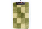 Комплект ковриков для ванны Classic Color из 2 шт 60х100/50х60см 11мм зеленый Banyolin