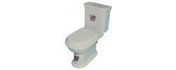 Унитаз-компакт VI 3 P Monaco белый прямой выпуск,1 режим, SC, нижнее подключение Santek