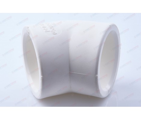 Угол 45° 50 белый Pro Aqua