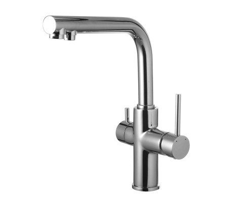 Смеситель для кухни SUS 021 Ø40 с фильтром из нержавеющей стали SUS304 Mixxus Смеситель для кухни SUS 021 Ø40 с фильтром из нержавеющей стали SUS304 Mixxus