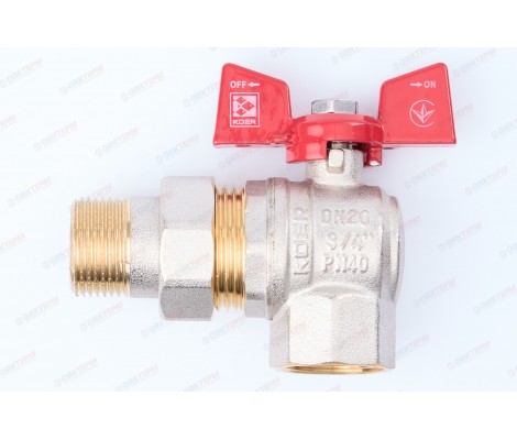 Кран шаровой с американкой 3/4