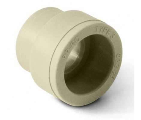 Муфта переходная 25*20 вн серая Pro Aqua