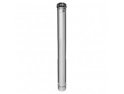 Дымоход 1,0м 430/0,5 мм Ø110 f1002 Ferrum