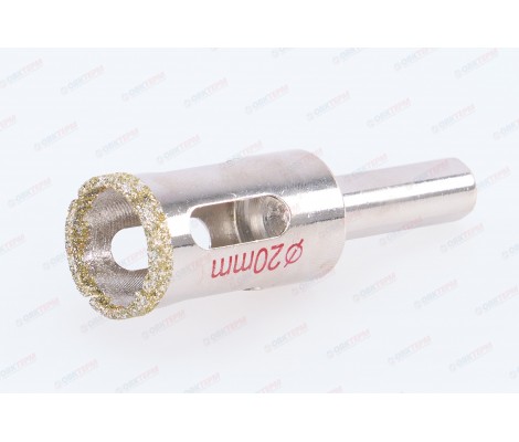 Сверло по стеклу и керамике D20х65 мм Santool