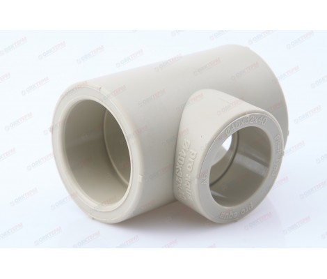 Тройник 40*32*40 серый Pro Aqua