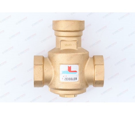 Термостатический смесительный клапан для твердотопливных котлов  Rp 1