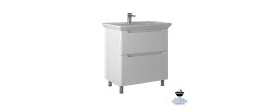 Тумба из ДСП и МДФ Альби т8-85 под умывальник Дуглас Briz