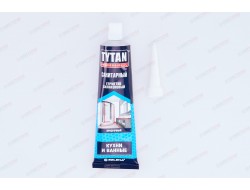 Герметик силиконовый Санитарный бесцветный 85мл Tytan Professional