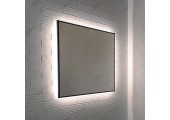 Зеркало 70*80 LED подсветкой 4000К 9,6 Вт/м с сенс.выкл и подогревом 20*30 см КЗСК
