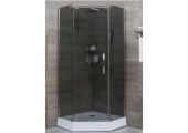 Душевое ограждение AB245-100 АВ24 тонированное Alex Baitler