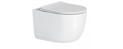 Унитаз подвесной Eddy 001 Tornado, SC, ультратонкое, дюропласт, белый Redo