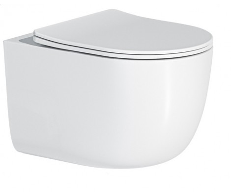 Унитаз подвесной Eddy 001 Tornado, SC, ультратонкое, дюропласт, белый Redo Унитаз подвесной Eddy 001 Tornado, SC, ультратонкое, дюропласт, белый Redo
