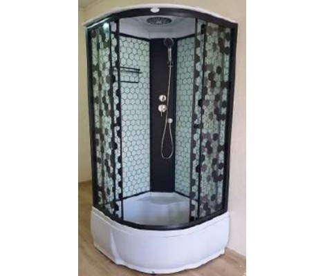 Душевая кабина 60 90*90*215 стекло 4мм, высокий поддон Дана